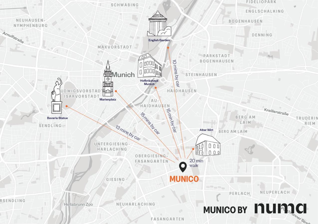 Numa Munich Munico Aparthotel Exterior foto